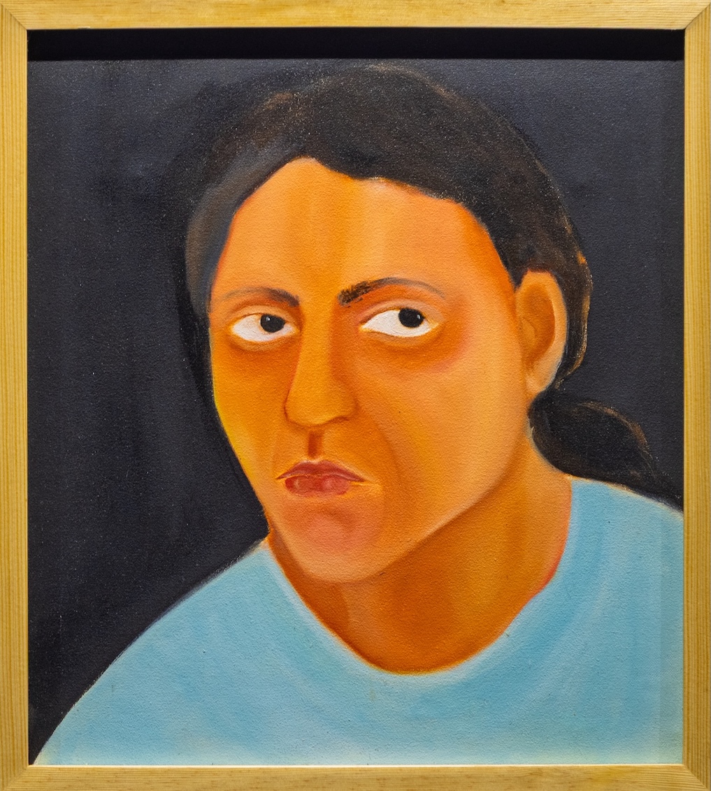 N.Meera Irshad, Arshi Irshad , marginalised , oil on canvas